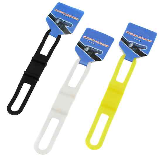 Крепление для фонарика на велосипед 410-50, силикон Днепр