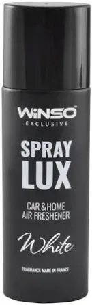 Освіжувач повітря WINSO Spray Lux Exclusive 55 мл White — чистота елегантність і легкий аромат у кожному розпиленні Ковель