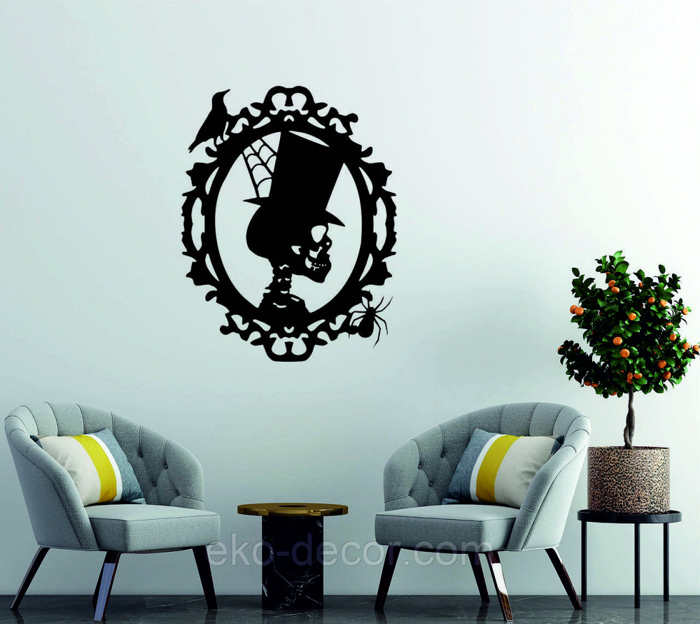 Декоративне настінне Панно «Скелет», Декор на стіну Київ - фото 2