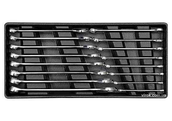 Вклад до інструментальної шафи YATO, набір комбінованих ключів 6-21 мм, 16 шт. [8] Одеса