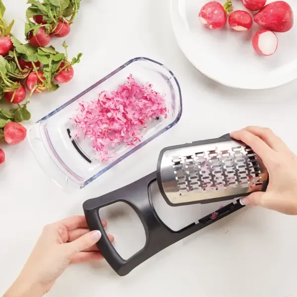 Набор Терок Soft Touch Container Grater Set Терки 4в1 Коломия - фото 6