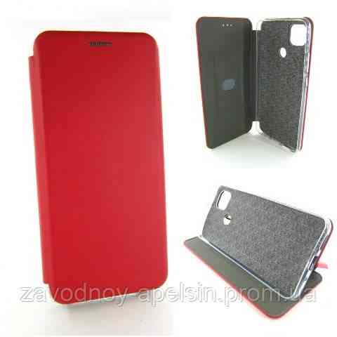 Чохол книжка Підставка Xiaomi Redmi 9C (червоний) Одеса
