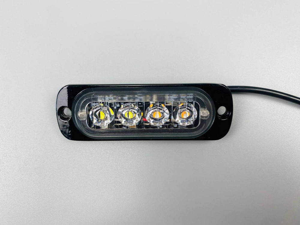 Стробоскоп автомобільний, Аварійні попереджувальні вогні для транспортних засобів LED 12В/24В (4 Led діодів) Мукачево - фото 8