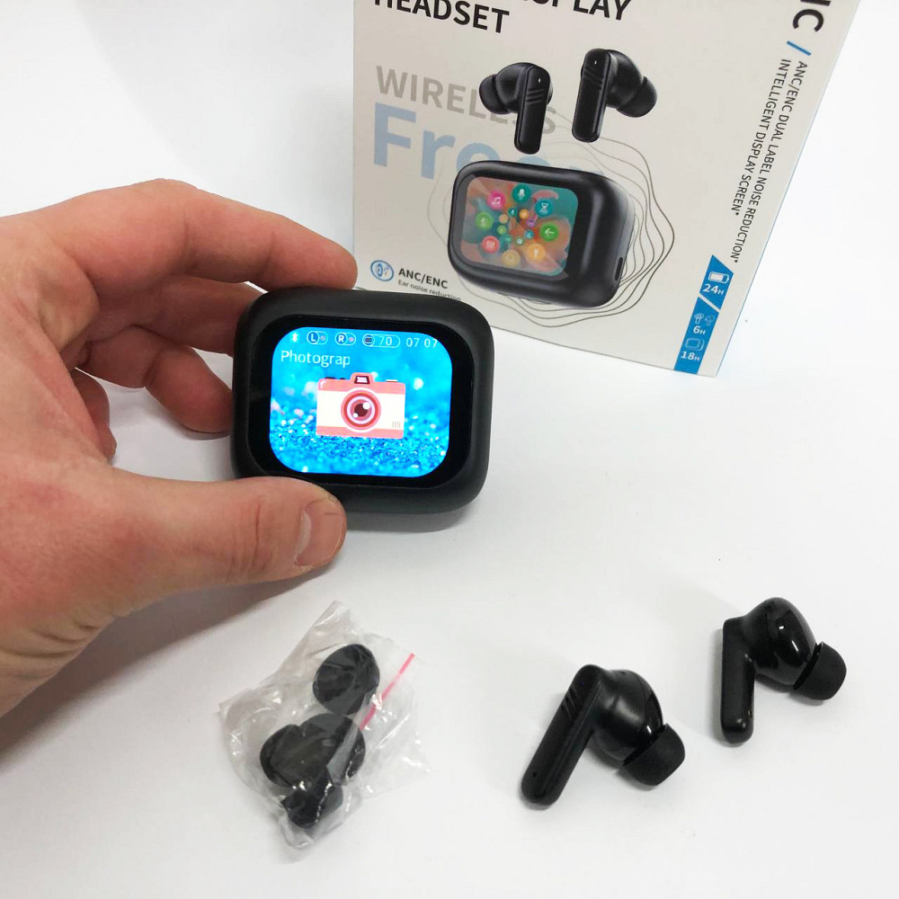 Навушники з мікрофоном LX-10 TWS Earbuds, Бездротові навушники з вмонтованим мікрофоном GI-60 Львів - фото 8