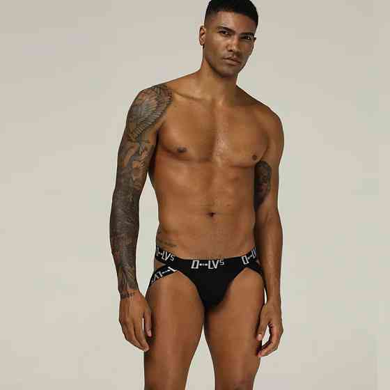 Мужские трусы джоки XXL черно-серый Киев