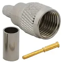 Штекер mini UHF под кабель (RG-58), обжимной, латунь Полтава - изображение 1