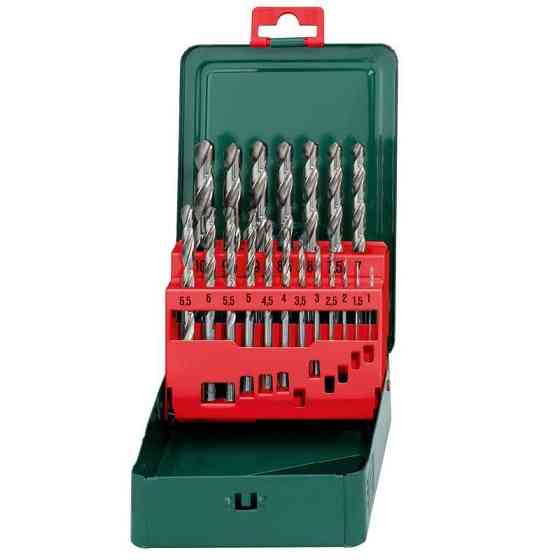 Набір свердел по металу Metabo HSS-G Promotion 19 предметів 627153000 Київ