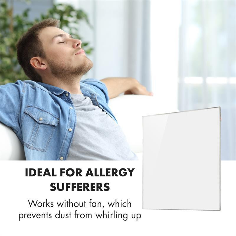 Инфракрасный обогреватель Wonderwall Smart 100x120 см управление через приложение 1200 Вт недельный таймер Ровно - изображение 8