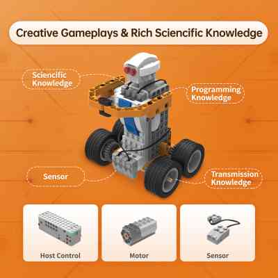 Конструктор Makerzoid Superbot Educational Building Blocks (MKZ-ID-SPB) Вінниця