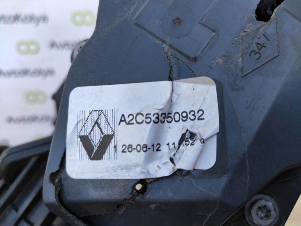 Дросельна заслінка Renault Megane III 1.6 dci 2008-2015 (8201061908) Ковель - фото 2