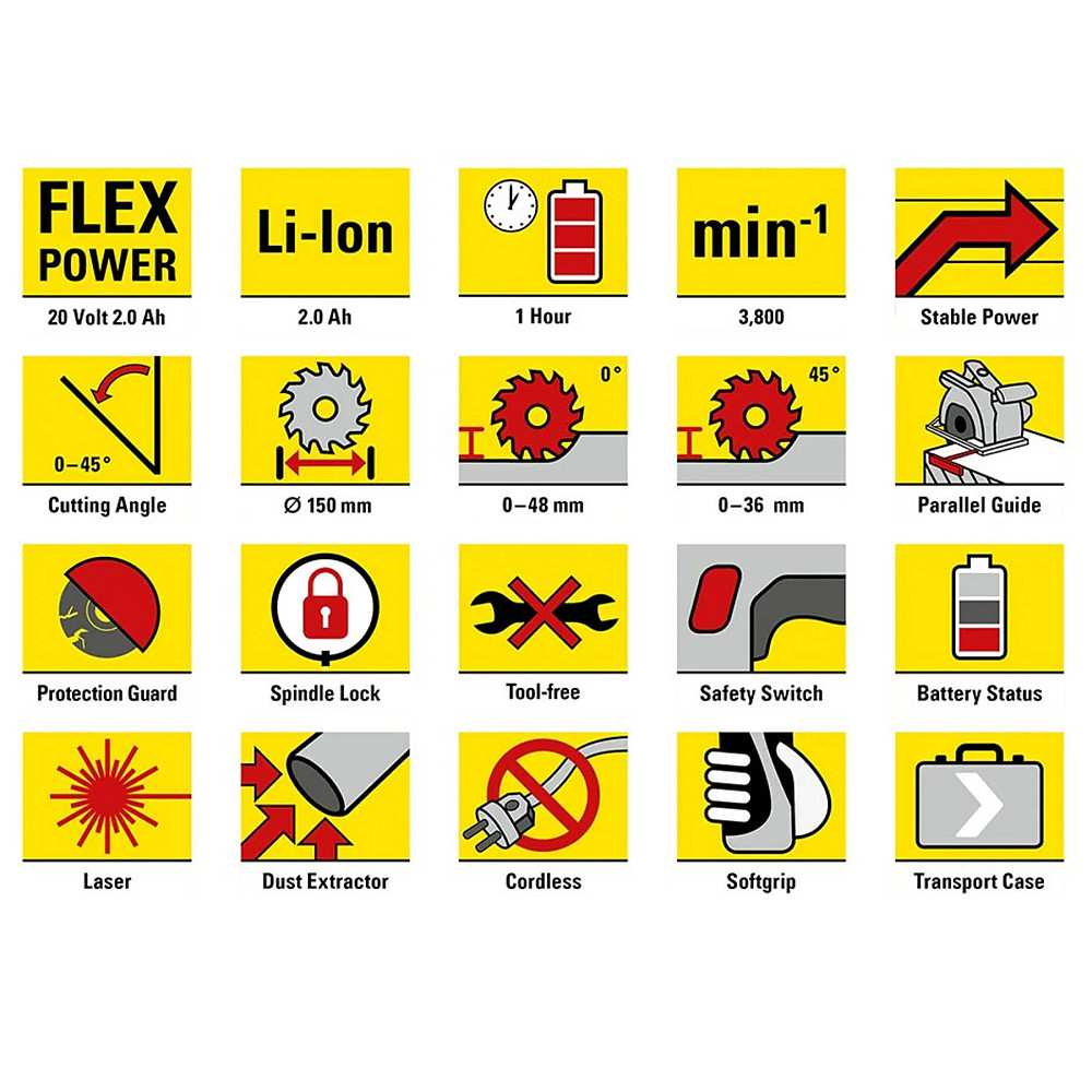 Пила циркулярная аккумуляторная Trotec PCSS 10-20V + кейс (4430000110) Вінниця - фото 2