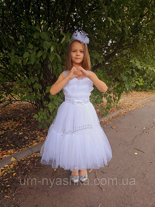 Платье Снежинка нарядное белое платье Кривой Рог - изображение 1