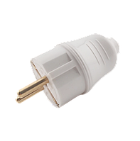 Вилка пряма із заземленням SVT-7330 Харків - фото 2