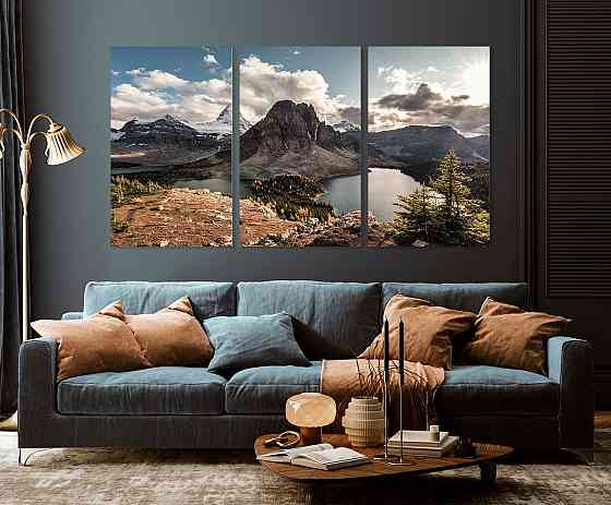 Модульна картина у вітальню/ спальню Горі ART-094_3A 100х150 см Київ