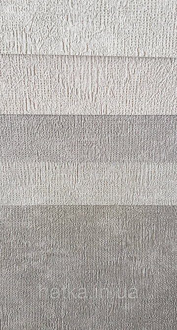 Шпалери вінілові на флізеліні NOVA метрові під штукатурку структурні однотонні темно-сірі Київ - фото 3