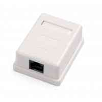 Комп'ютерна розетка RJ45x1 UTP cat.5e 8P8C Vinga (VCPRJ45O1NE) Київ