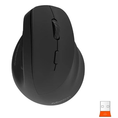 Мишка Meetion BTM010R RGB Bluetooth/Wireless Black (MT-BTM010R-A) Вінниця - фото 1