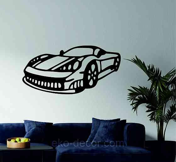 Декоративне настінне Панно «Машина Феррарі», Декор на стіну Київ