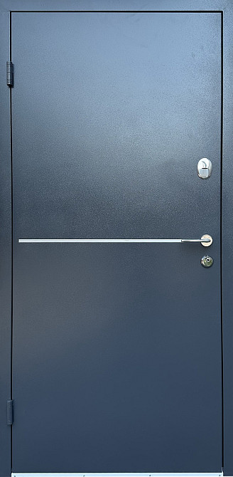 Двери уличные Redfort, модель Блейд RAL 7024 , комплектация Оптима плюс Металл/МДФ (2 контура) 960 Киев - изображение 1