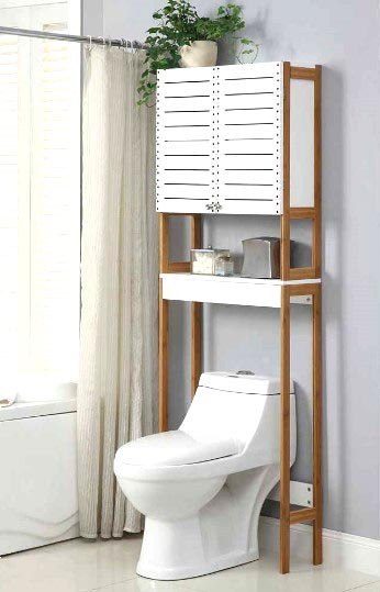 Стелаж над унітазом "Соріш" мускат-зефір Миколаїв - фото 1