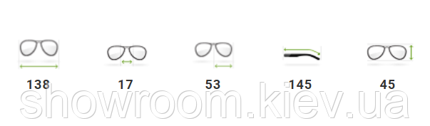 Мужские прямоугольные солнцезащитные очки GG (036) gold Киев - изображение 4