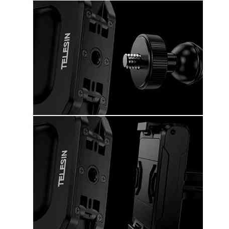 Рамка Insta360 X4 алюминиевая вертикальная/горизонтальная Telesin S6-FMS-12-TIS Киев