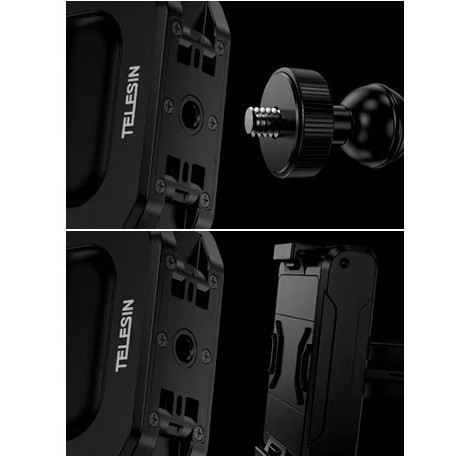 Рамка Insta360 X4 алюминиевая вертикальная/горизонтальная Telesin S6-FMS-12-TIS Киев - изображение 3