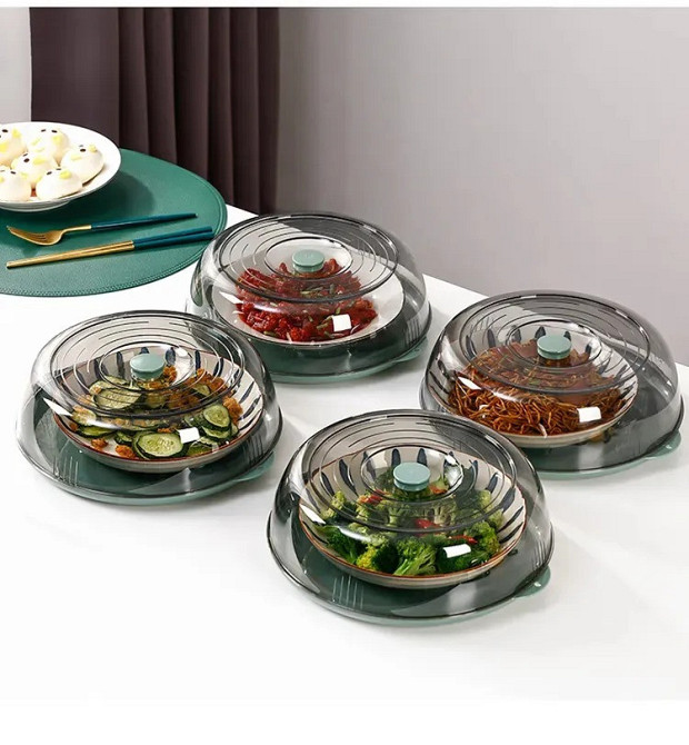 Поднос с крышкой, пластиковый, размером 28 х 9 см, зелёный Каменец-Подольский - изображение 4