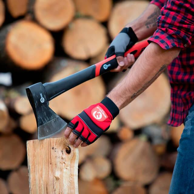 Сокира, 1000 г, ручка з фібергласу INTERTOOL HT-0263 Киев - изображение 8