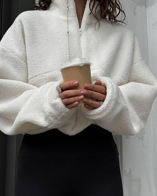 Жіночий теплий затишний світшот турецька Букле Одеса - фото 1