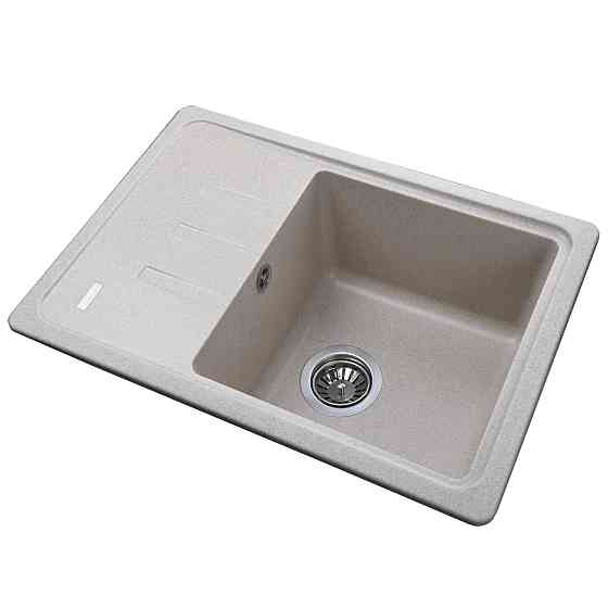 Гранітна мийка Globus Lux MONO піщаний 620х435мм-А0004 Киев