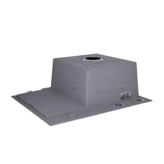 Мойка для кухни с нержавеющей стали интегрированная Lidz Handmade H6350L Brushed Steel (3/1 мм) Киев