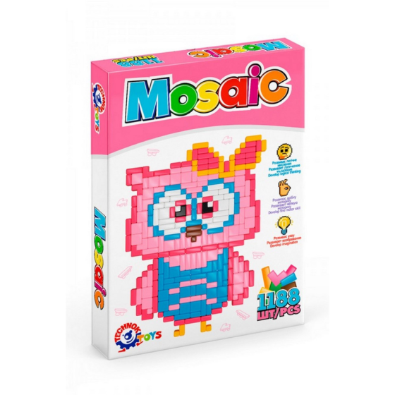 Дитяча мозаїка ТехноК 7020TXK, 1188 деталей Вінниця