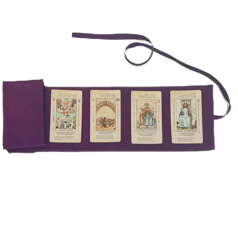 Бархатная сумка для хранения карт Таро, фиолетовая. Киев - изображение 1