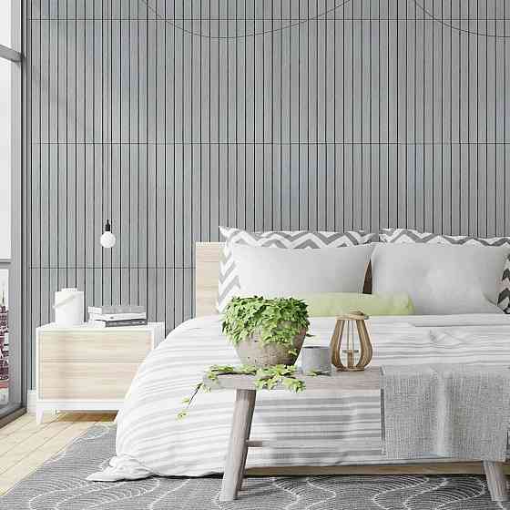 Покрытие виниловое самоклеющееся 3D рейки 600х600х2,8мм SW-00003243 Днепр