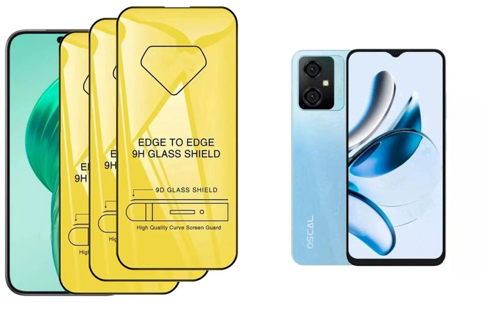 Захисне скло DefenzoGlass для Blackview Oscal Tiger 10 – подвійна міцність Київ - фото 1