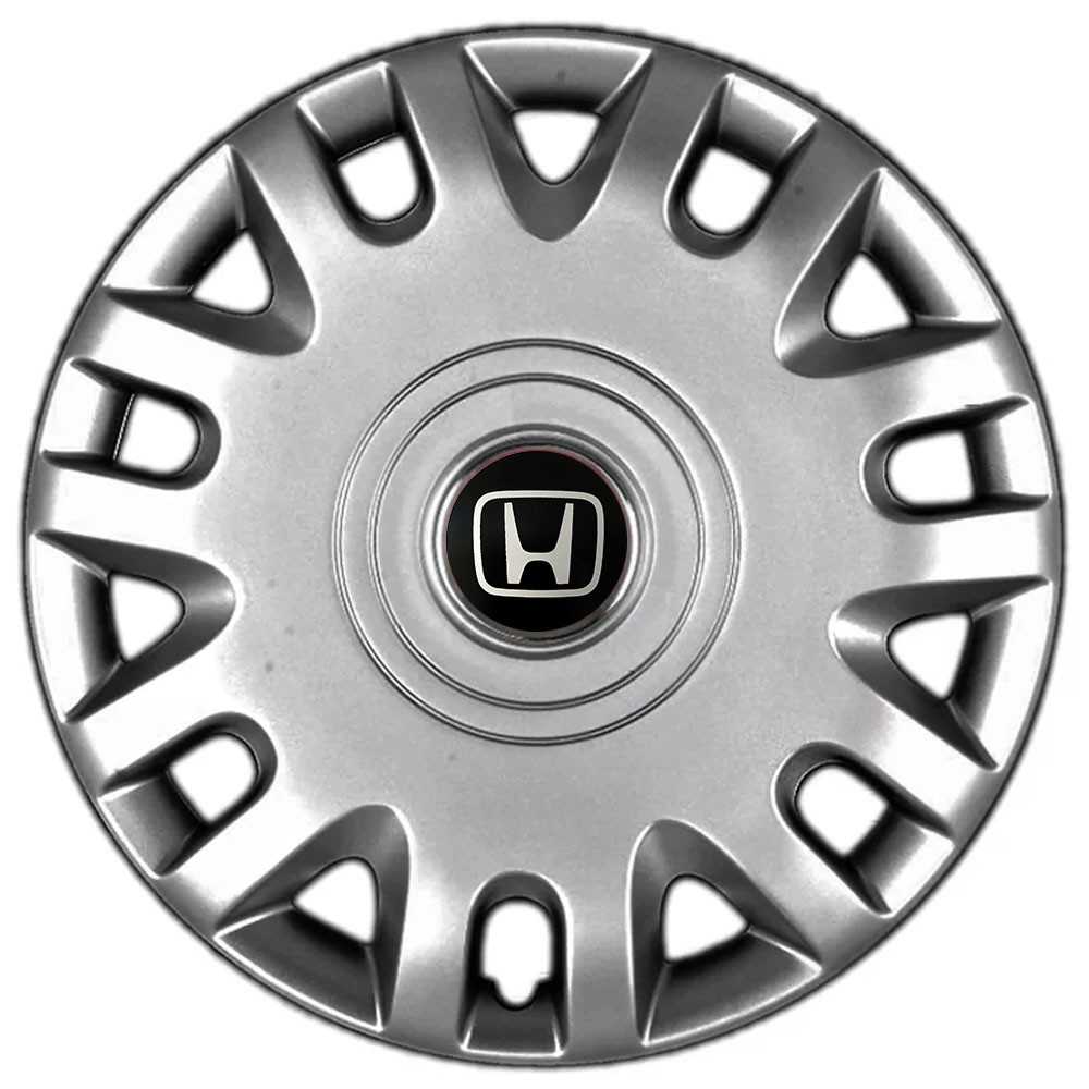 Автомобильные модельные колпаки R15 Honda 333 4шт, SJS, серебряные Киев - изображение 1