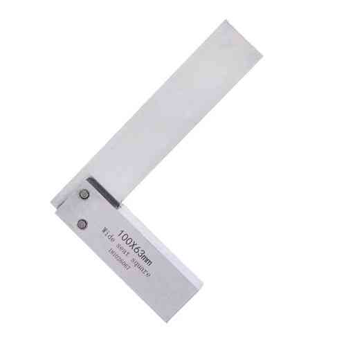 Поверочный угольник 90° 100x63 мм, слесарный, конструкционная сталь, в пластиковом кейсе Киев