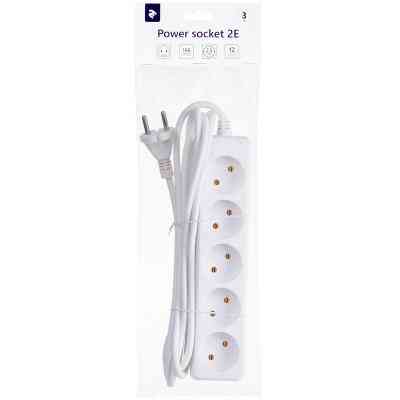 Мережевий подовжувач 2E 5 розеток, 3м (2E-U05M3) Вінниця