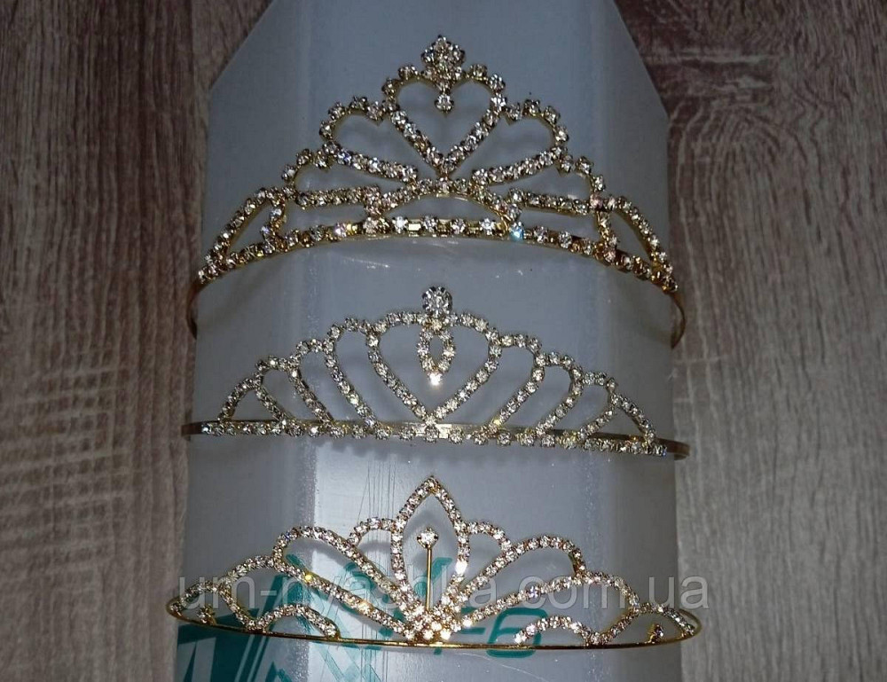 Корона Диадема на обруче Золото Кривой Рог - изображение 4