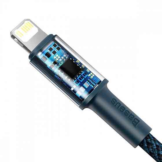 Кабель Baseus High Density Braided Type-C to Lightning PD 20W 2м чорний Львів