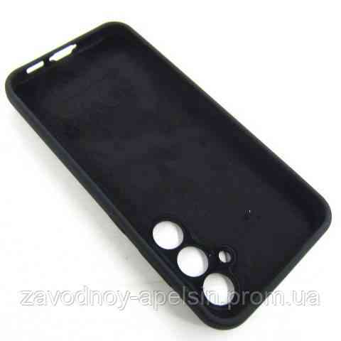 Samsung S23 FE Чохол силіконовий Захист камери (чорний) Одеса