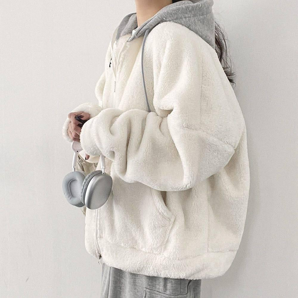 Жіноча повсякденна тепла оверсайз кофта Тедді Одеса - фото 2