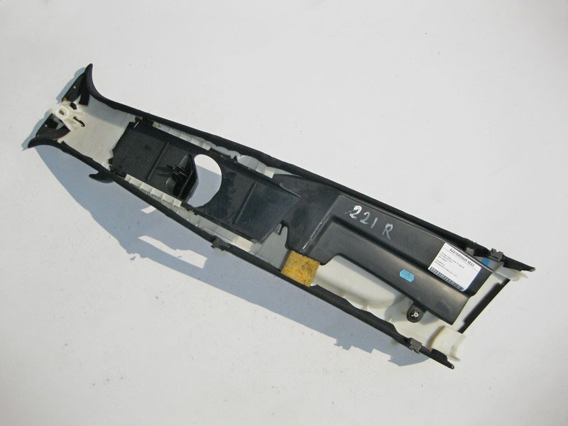 Mercedes-Benz  A2216900425 9E63 Обшивка правої стійки "B" верхня чорна S-Class W221 Одесса - изображение 2