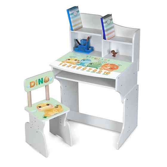 Дитяча парта M 904-10 висота 3 положення, зі стільчиком Вінниця