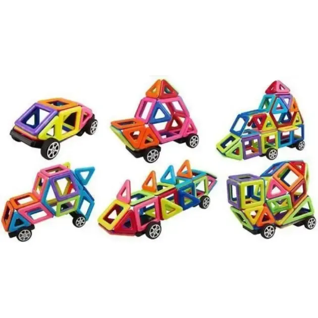 36 деталей Магнитный конструктор, детский 3Д конструктор, конструктор магнитный в чемодане Коломыя - изображение 8