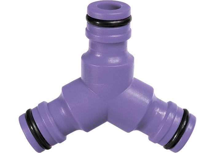 Тройник для разветвления или соединения, штуцерный, пластмассовый PALISAD Полтава - фото 1