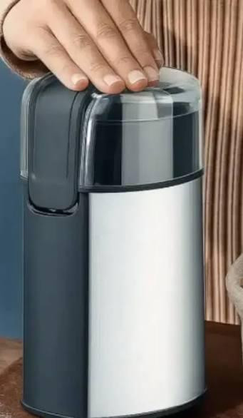 Электрическая кофемолка Domotec MS-7123 300 Вт черная: ротационная кофемолка для зерен кофе, специй и орехов Одесса - изображение 4