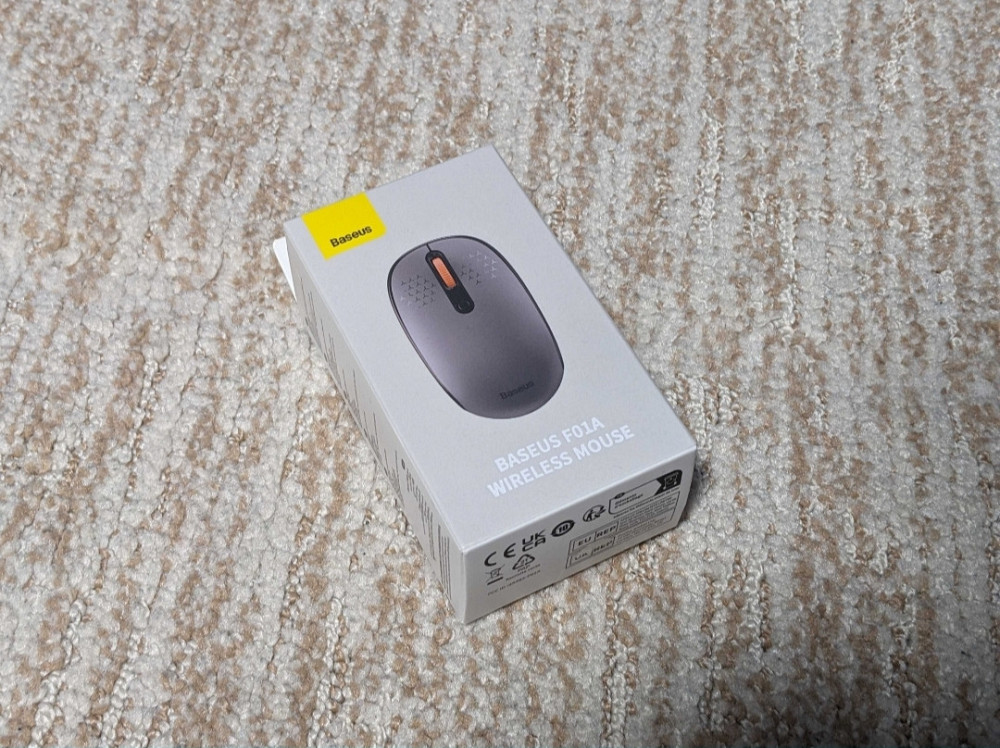 Бездротова мишка Baseus F01A — безшумна, компактна 2.4 G Київ - фото 2