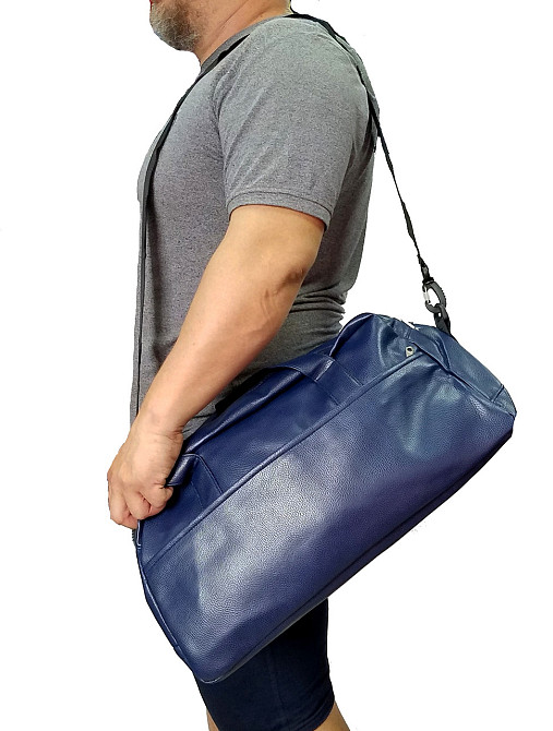 Спортивная кожаная сумка унисекс Сумы - изображение 3